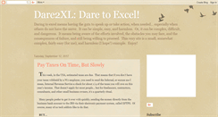 Desktop Screenshot of dare2xl.com